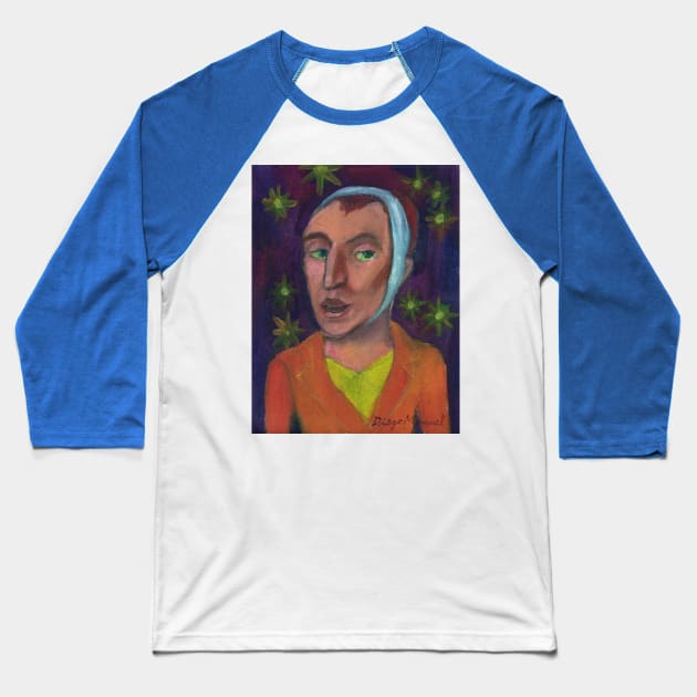 Vincent Van Gogh 3 Baseball T-Shirt by diegomanuel